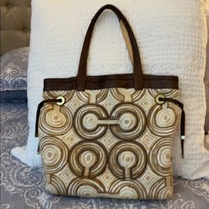 Coach Canvas Tote